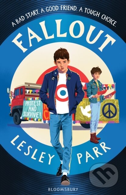Kniha: Fallout (Lesley Parr). Bloomsbury, 2024 Kniha: Fallout (Lesley Parr). Bloomsbury, 2024