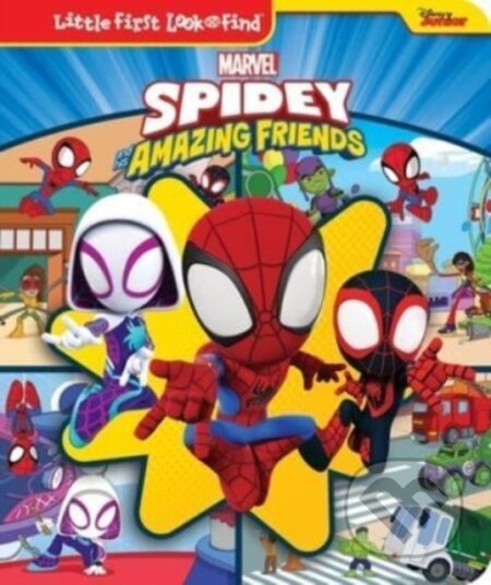Kniha: Disney Junior Marvel Spidey and His Amazing Friends: Little First Look and Find (Pi Kids). Phoenix Press, 2024 Kniha: Disney Junior Marvel Spidey and His Amazing Friends: Little First Look and Find (Pi Kids). Phoenix Press, 2024