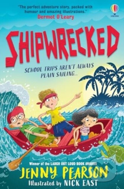 Kniha: Shipwrecked (Jenny Pearson). Usborne, 2024 Kniha: Shipwrecked (Jenny Pearson). Usborne, 2024