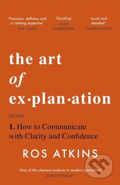 Kniha: The Art of Explanation (Ros Atkins). Wildfire, 2024 Kniha: The Art of Explanation (Ros Atkins). Wildfire, 2024
