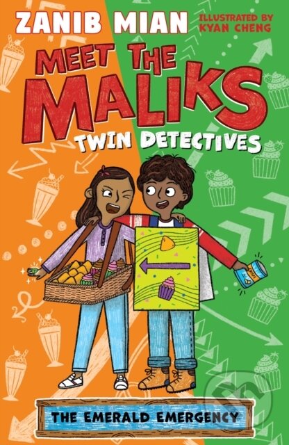 Kniha: Meet the Maliks – Twin Detectives: The Emerald Emergency (Zanib Mian). Hodder Children's Books, 2024 Kniha: Meet the Maliks – Twin Detectives: The Emerald Emergency (Zanib Mian). Hodder Children's Books, 2024