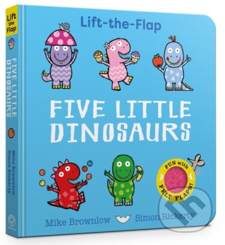 Kniha: Five Little Dinosaurs (Mike Brownlow). Orchard, 2024 Kniha: Five Little Dinosaurs (Mike Brownlow). Orchard, 2024