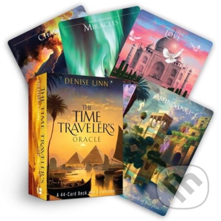 Kniha: Time Travelers Oracle 44 Cards/Guidbook (Denise Linn). Hay House, 2024 Kniha: Time Travelers Oracle 44 Cards/Guidbook (Denise Linn). Hay House, 2024