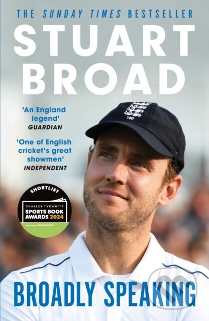 Kniha: Stuart Broad: Broadly Speaking (Stuart Broad). Hodder Paperback, 2024 Kniha: Stuart Broad: Broadly Speaking (Stuart Broad). Hodder Paperback, 2024