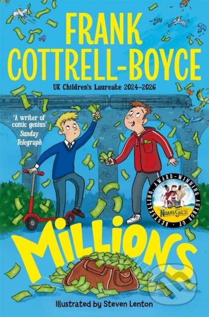 Kniha: Millions (Frank Cottrell-Boyce). Pan Macmillan, 2024 Kniha: Millions (Frank Cottrell-Boyce). Pan Macmillan, 2024