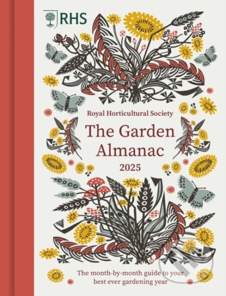 Kniha: RHS The Garden Almanac 2025 (Guy Barter, Royal Horticultural Society a Zia Allaway). Frances Lincoln, 2024 Kniha: RHS The Garden Almanac 2025 (Guy Barter, Royal Horticultural Society a Zia Allaway). Frances Lincoln, 2024
