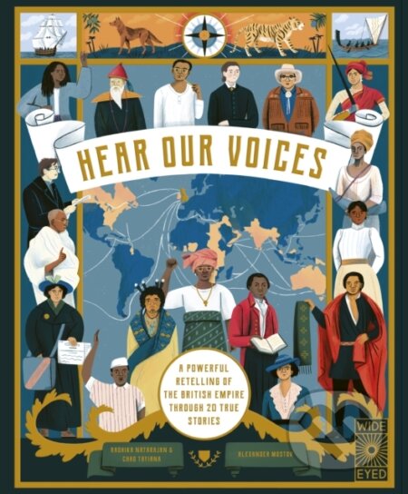 Kniha: Hear Our Voices (Chao Tayiana a Radhika Natarajan). Wide Eyed, 2023 Kniha: Hear Our Voices (Chao Tayiana a Radhika Natarajan). Wide Eyed, 2023