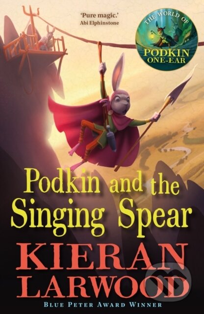 Kniha: Podkin and the Singing Spear (Kieran Larwood). Faber and Faber, 2024 Kniha: Podkin and the Singing Spear (Kieran Larwood). Faber and Faber, 2024
