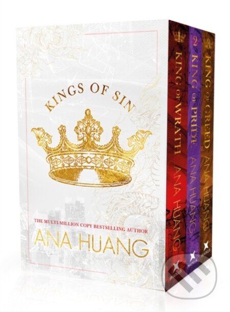 Kniha: Kings of Sin 3-Book Boxed Set (Ana Huang). Piatkus, 2024 Kniha: Kings of Sin 3-Book Boxed Set (Ana Huang). Piatkus, 2024