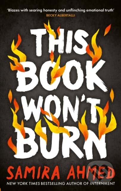Kniha: This Book Won't Burn (Samira Ahmed). Atom, 2024 Kniha: This Book Won't Burn (Samira Ahmed). Atom, 2024