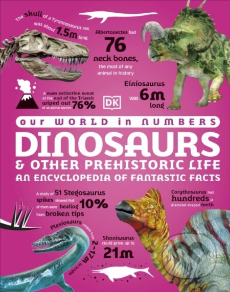 Kniha: Our World in Numbers Dinosaurs and Other Prehistoric Life (Dk). Dorling Kindersley Children, 2024 Kniha: Our World in Numbers Dinosaurs and Other Prehistoric Life (Dk). Dorling Kindersley Children, 2024