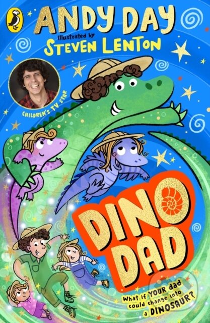 Kniha: Dino Dad (Andy Day). Puffin Books, 2024 Kniha: Dino Dad (Andy Day). Puffin Books, 2024