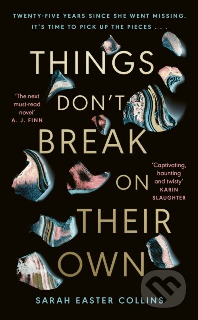 Kniha: Things Don’t Break On Their Own (Sarah Easter Collins). Viking, 2024 Kniha: Things Don’t Break On Their Own (Sarah Easter Collins). Viking, 2024