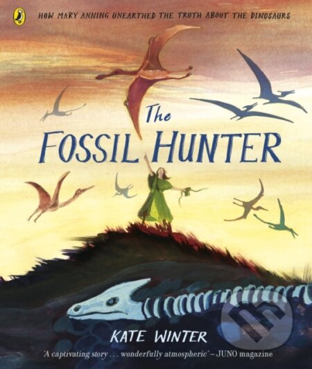 Kniha: The Fossil Hunter (Kate Winter). Puffin Books, 2024 Kniha: The Fossil Hunter (Kate Winter). Puffin Books, 2024