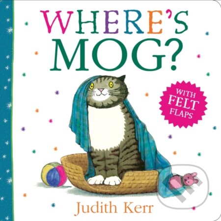 Kniha: Where’s Mog? (Judith Kerr). HarperCollins, 2024 Kniha: Where’s Mog? (Judith Kerr). HarperCollins, 2024