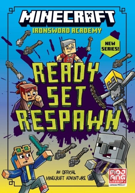 Kniha: Minecraft: Ready. Set. Respawn! (Caleb Zane Huett a Mojang AB). Farshore, 2024 Kniha: Minecraft: Ready. Set. Respawn! (Caleb Zane Huett a Mojang AB). Farshore, 2024