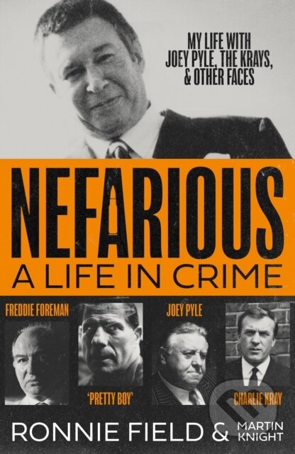 Kniha: Nefarious (Ronnie Field). HarperCollins, 2024 Kniha: Nefarious (Ronnie Field). HarperCollins, 2024