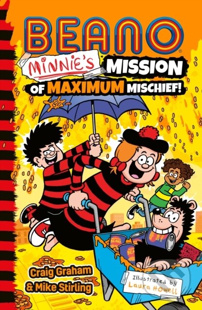 Kniha: Beano Minnie’s Mission of Maximum Mischief (Beano Studios, Craig Graham a Mike Stirling). Farshore, 2023 Kniha: Beano Minnie’s Mission of Maximum Mischief (Beano Studios, Craig Graham a Mike Stirling). Farshore, 2023