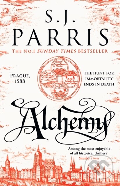 Kniha: Alchemy (S. J. Parris). Hemlock Press, 2024 Kniha: Alchemy (S. J. Parris). Hemlock Press, 2024