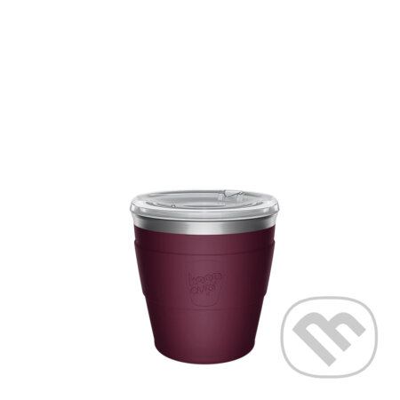Kávy a čaje: KeepCup Thermal Quicksip XS - Merlot (KeepCup). KeepCup, 2024 Kávy a čaje: KeepCup Thermal Quicksip XS - Merlot (KeepCup). KeepCup, 2024
