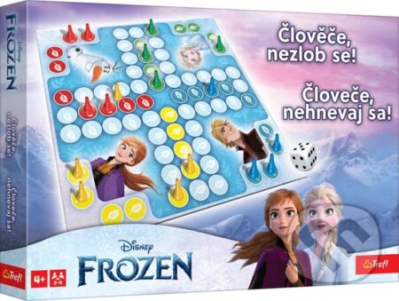 Společenská hra: Člověče, nezlob se! Ledové království (Trefl). Trefl Společenská hra: Člověče, nezlob se! Ledové království (Trefl). Trefl