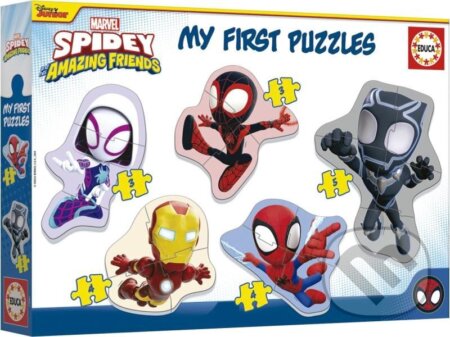 Puzzle: Baby Spidey a jeho úžasní přátelé/5v1 (Educa). Educa, 2024 Puzzle: Baby Spidey a jeho úžasní přátelé/5v1 (Educa). Educa, 2024