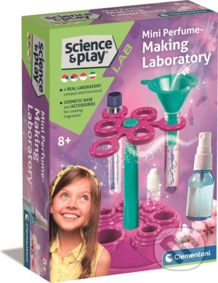 Společenská hra: Science&Play Malá parfémová laboratoř (neuveden). Clementoni Společenská hra: Science&Play Malá parfémová laboratoř (neuveden). Clementoni