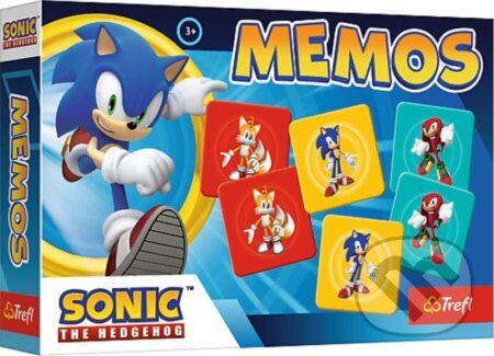 Společenská hra: Pexeso Ježek Sonic (Trefl). Trefl Společenská hra: Pexeso Ježek Sonic (Trefl). Trefl
