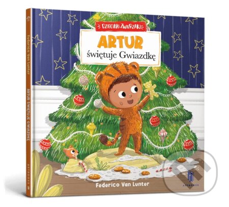 Kniha: Artur świętuje Gwiazdkę (Federico Van Lunter). Artbooks, 2024 Kniha: Artur świętuje Gwiazdkę (Federico Van Lunter). Artbooks, 2024