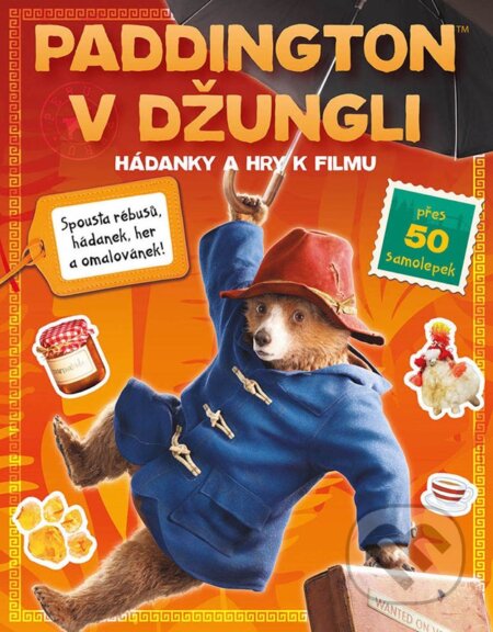 Kniha: Paddington v džungli - Hádanky a hry k filmu (Alicanto). Alicanto, 2024 Kniha: Paddington v džungli - Hádanky a hry k filmu (Alicanto). Alicanto, 2024