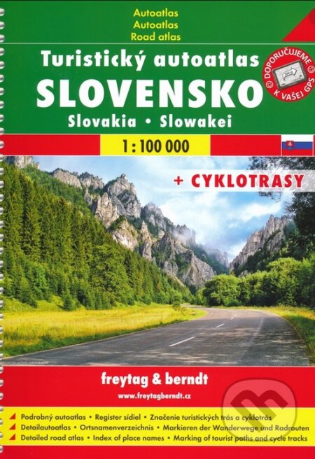 Slovensko 1:100 000 (freytag&berndt). freytag&berndt, 2018 Slovensko 1:100 000 (freytag&berndt). freytag&berndt, 2018