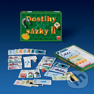 Spoločenská hra: Dostihy a sázky II (Dino). Dino Spoločenská hra: Dostihy a sázky II (Dino). Dino
