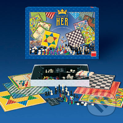 Spoločenská hra: Kráľovstvo hier (Dino). Dino Spoločenská hra: Kráľovstvo hier (Dino). Dino