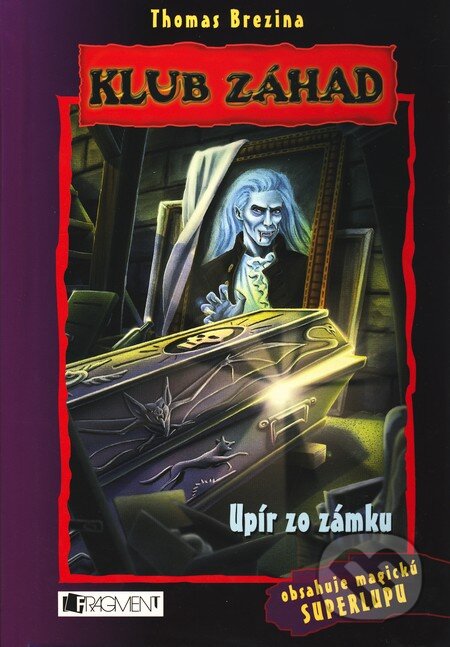 Kniha: Upír zo zámku (Thomas C. Brezina). Fragment, 2006 Kniha: Upír zo zámku (Thomas C. Brezina). Fragment, 2006