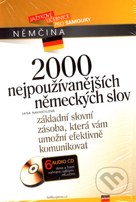 Kniha: 2000 nejpoužívanějších německých slov (Jana Navrátilová). Computer Press, 2006 Kniha: 2000 nejpoužívanějších německých slov (Jana Navrátilová). Computer Press, 2006
