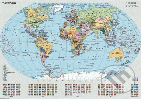 Puzzle: Politická mapa sveta (Ravensburger). Ravensburger Puzzle: Politická mapa sveta (Ravensburger). Ravensburger