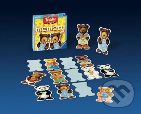 Spoločenská hra: Teddy Memory (Ravensburger). Ravensburger Spoločenská hra: Teddy Memory (Ravensburger). Ravensburger