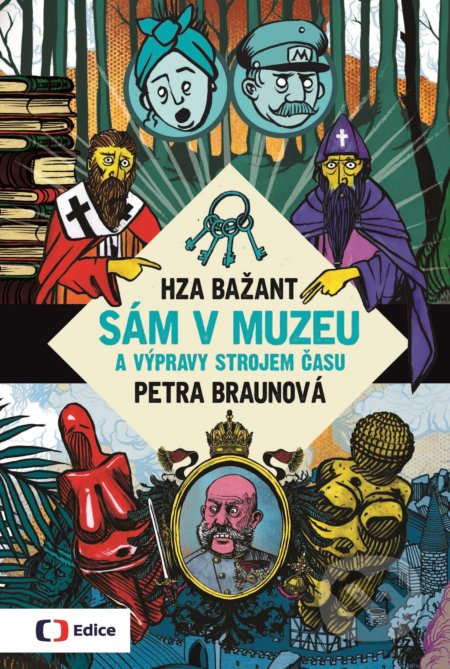 Kniha: Sám v muzeu a výpravy strojem času (Petra Braunová). Edice ČT, 2017 Kniha: Sám v muzeu a výpravy strojem času (Petra Braunová). Edice ČT, 2017