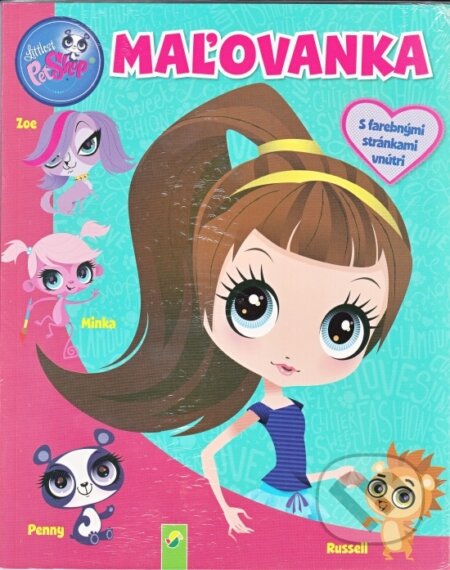 Maľovanka - Littlest PetShop, Schwager & Steinlein Verlag, 2015