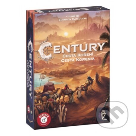 Společenská hra: Century I. - Cesta koření hra (Emerson Matsuuchi). Piatnik, 2017 Společenská hra: Century I. - Cesta koření hra (Emerson Matsuuchi). Piatnik, 2017