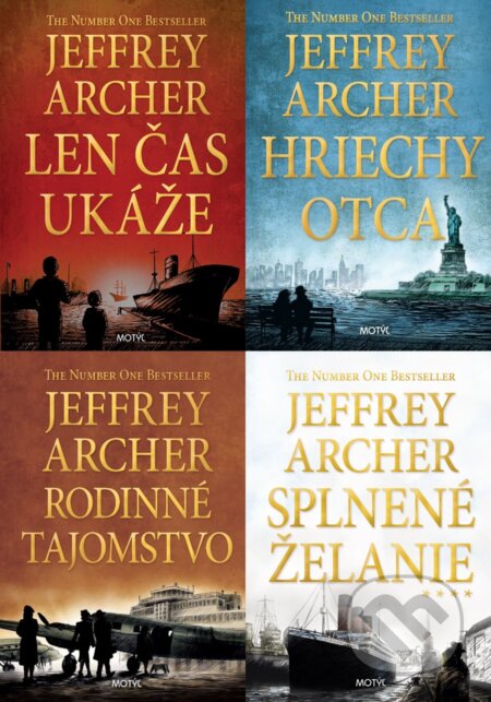 Kniha: Kronika rodu Cliftonovcov (kolekcia) (Jeffrey Archer), 2016 Kniha: Kronika rodu Cliftonovcov (kolekcia) (Jeffrey Archer), 2016