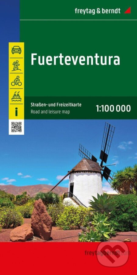 Kniha: Fuerteventura 1:100 000 / automapa + rekreační mapa (freytag&berndt). freytag&berndt, 2024 Kniha: Fuerteventura 1:100 000 / automapa + rekreační mapa (freytag&berndt). freytag&berndt, 2024