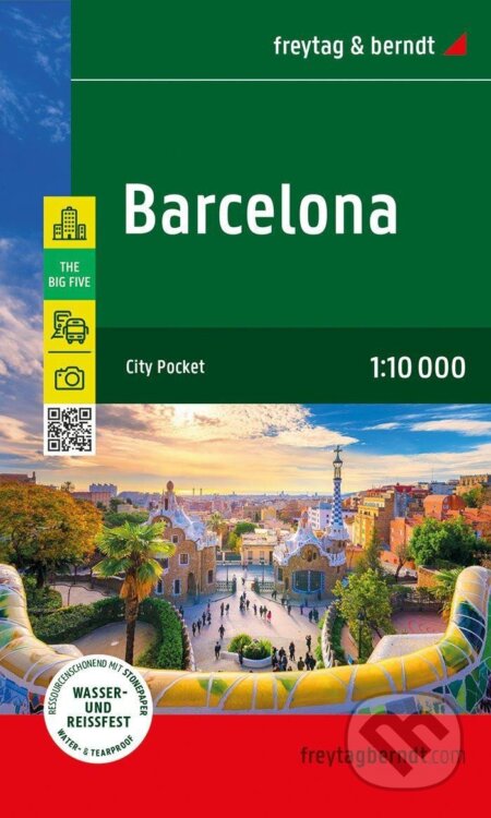 Barcelona 1:10 000 / mapa města (freytag&berndt). freytag&berndt, 2024 Barcelona 1:10 000 / mapa města (freytag&berndt). freytag&berndt, 2024