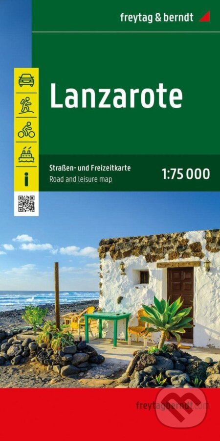 Kniha: Lanzarote 1:75 000 / automapa + rekreační mapa (freytag&berndt). freytag&berndt, 2024 Kniha: Lanzarote 1:75 000 / automapa + rekreační mapa (freytag&berndt). freytag&berndt, 2024
