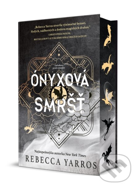 Kniha: Ónyxová smršť (Rebecca Yarros). Ikar, 2025 Kniha: Ónyxová smršť (Rebecca Yarros). Ikar, 2025
