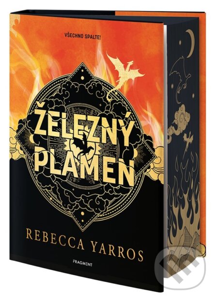 Kniha: Železný plamen - exkluzivní vydání (Rebecca Yarros). Nakladatelství Fragment, 2025 Kniha: Železný plamen - exkluzivní vydání (Rebecca Yarros). Nakladatelství Fragment, 2025