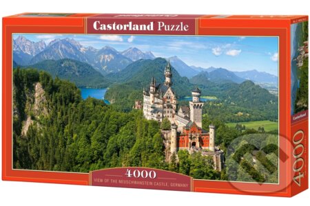 Puzzle: Pohľad na hrad Neuschwanstein, Nemecko (Castorland). Castorland, 2017 Puzzle: Pohľad na hrad Neuschwanstein, Nemecko (Castorland). Castorland, 2017