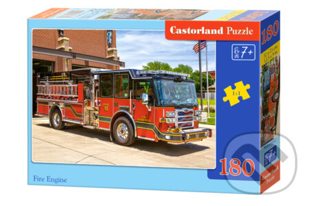 Puzzle: Hasičské auto (Castorland). Castorland, 2017 Puzzle: Hasičské auto (Castorland). Castorland, 2017