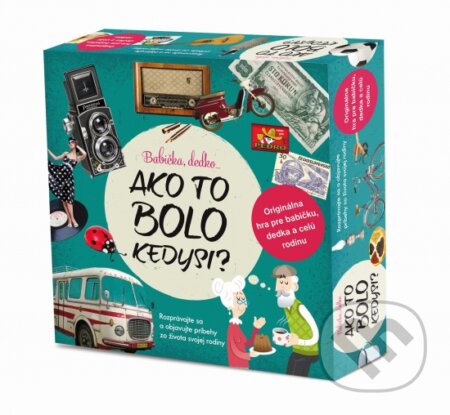 Společenská hra: Ako to bolo kedysi? (Autorský kolektiv). Familium, 2017 Společenská hra: Ako to bolo kedysi? (Autorský kolektiv). Familium, 2017