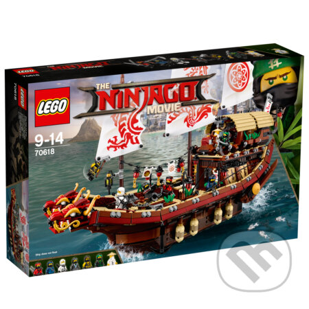 Spoločenská hra: LEGO Ninjago 70618 Odmena osudu (LEGO). LEGO, 2017 Spoločenská hra: LEGO Ninjago 70618 Odmena osudu (LEGO). LEGO, 2017